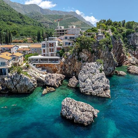Blanche Cliff Apartments Sveti Stefan Luaran gambar