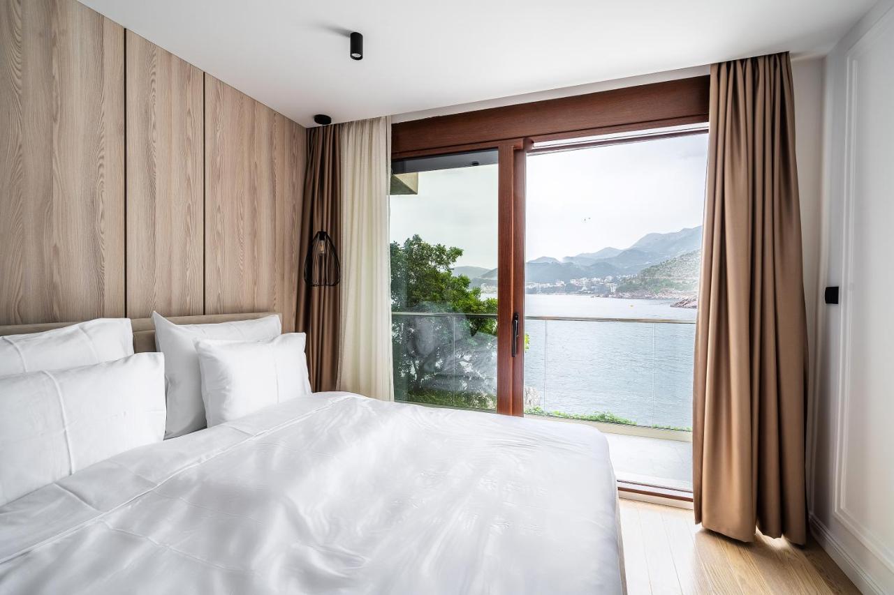 Blanche Cliff Apartments Sveti Stefan Luaran gambar