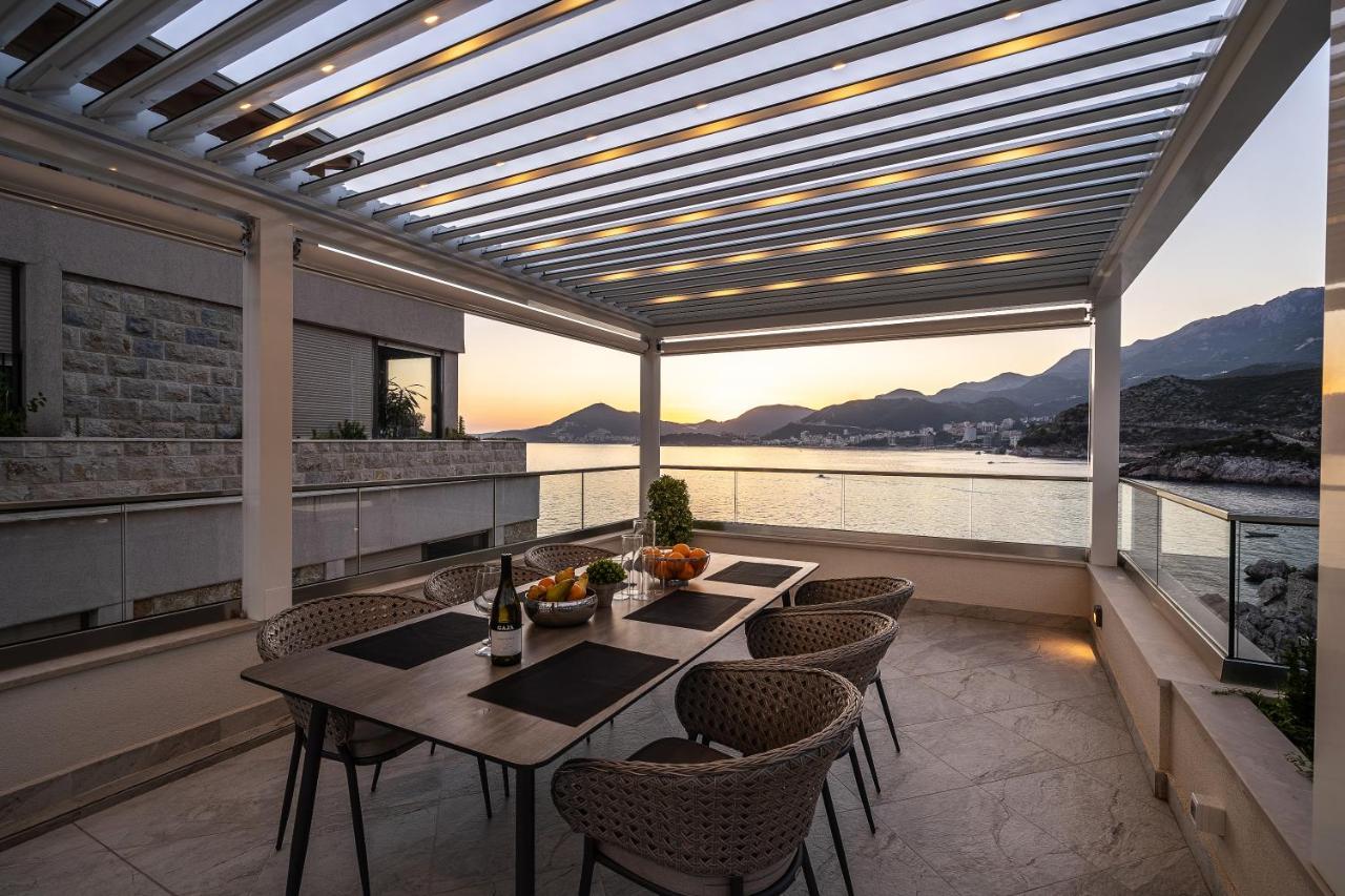 Blanche Cliff Apartments Sveti Stefan Luaran gambar