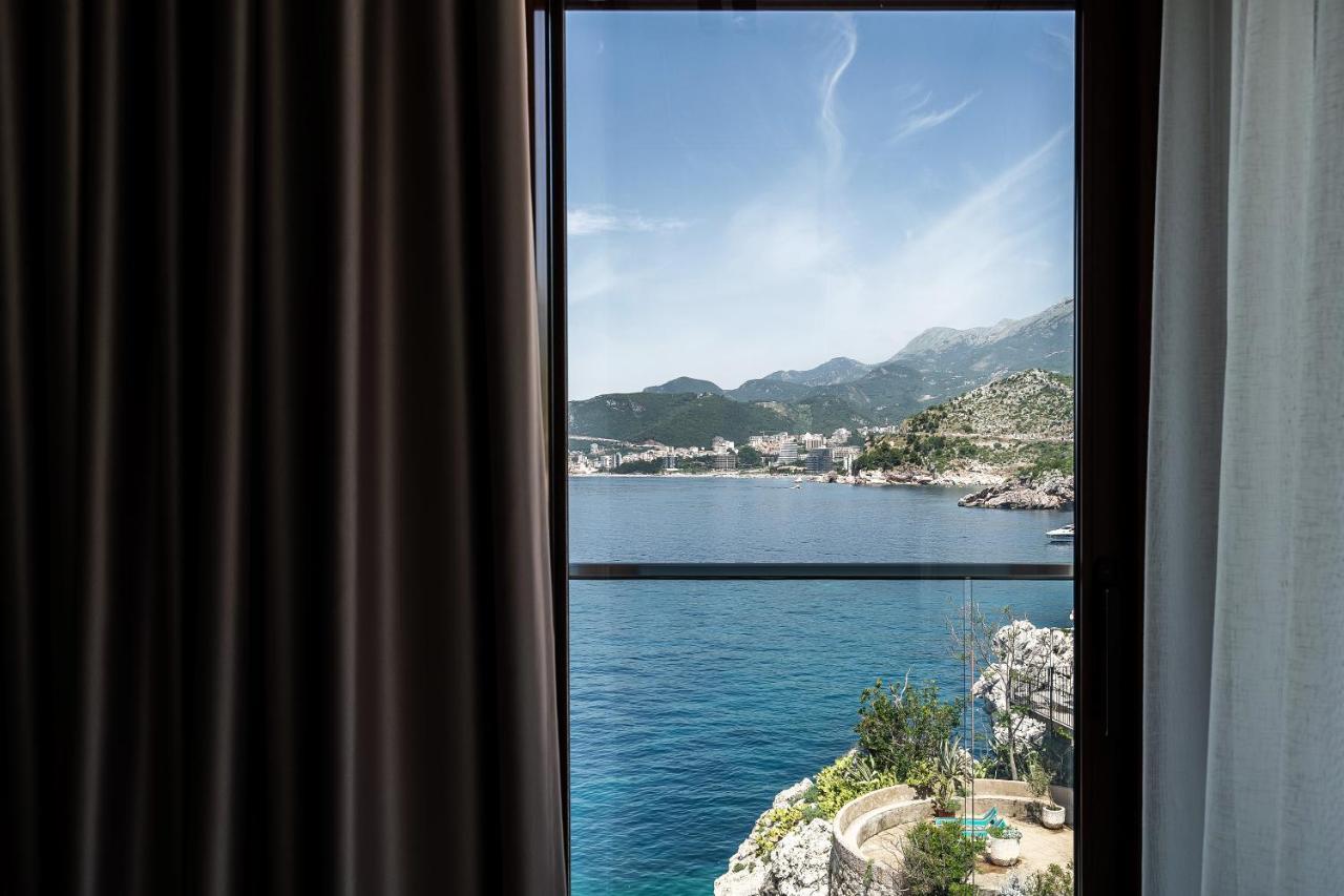 Blanche Cliff Apartments Sveti Stefan Luaran gambar