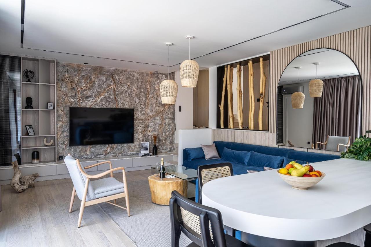 Blanche Cliff Apartments Sveti Stefan Luaran gambar