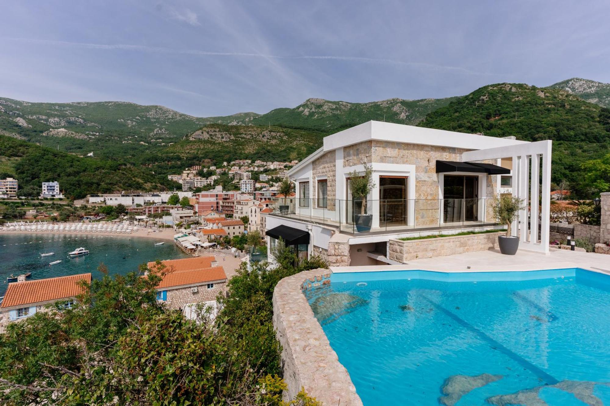 Blanche Cliff Apartments Sveti Stefan Luaran gambar