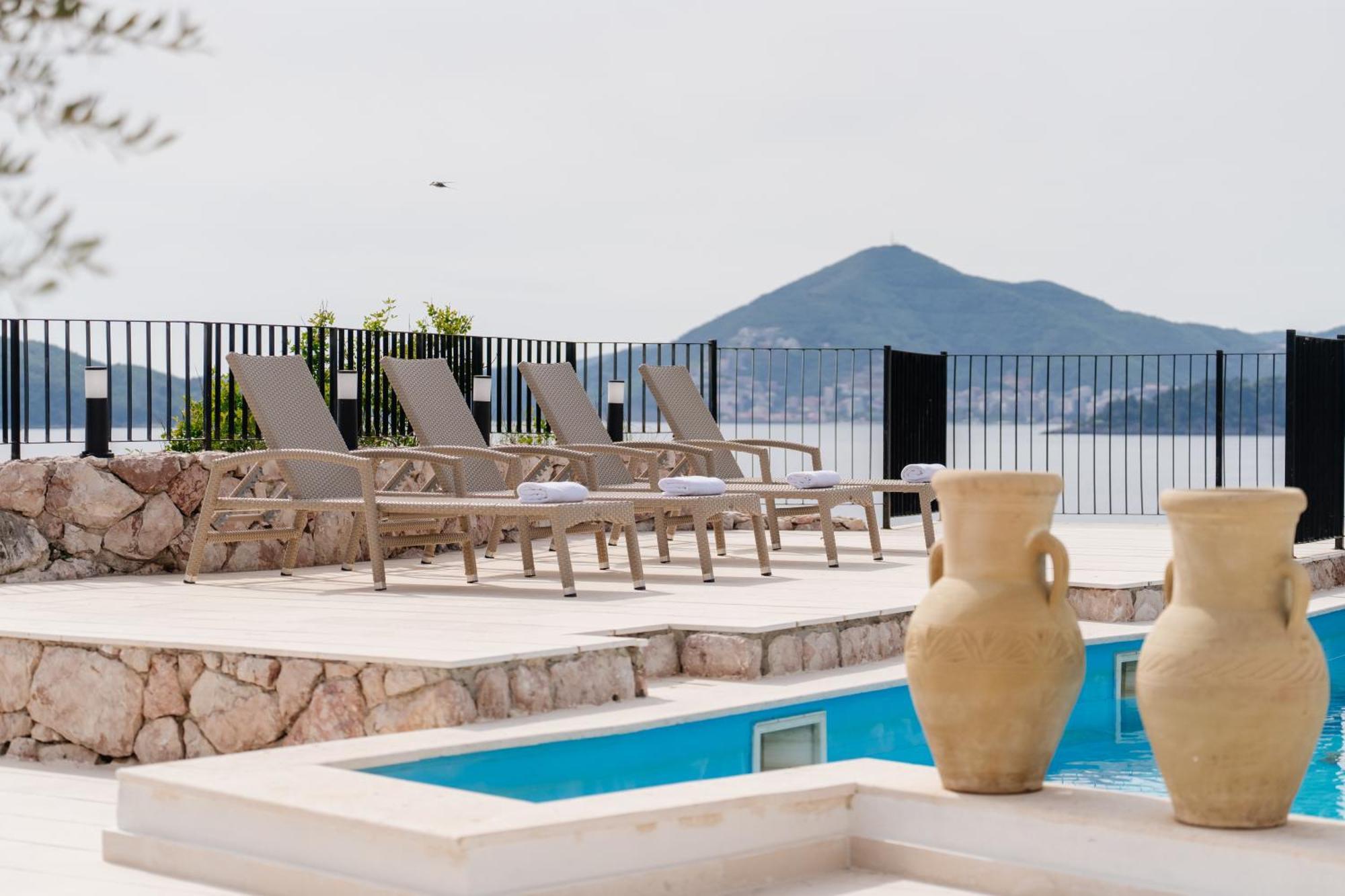 Blanche Cliff Apartments Sveti Stefan Luaran gambar