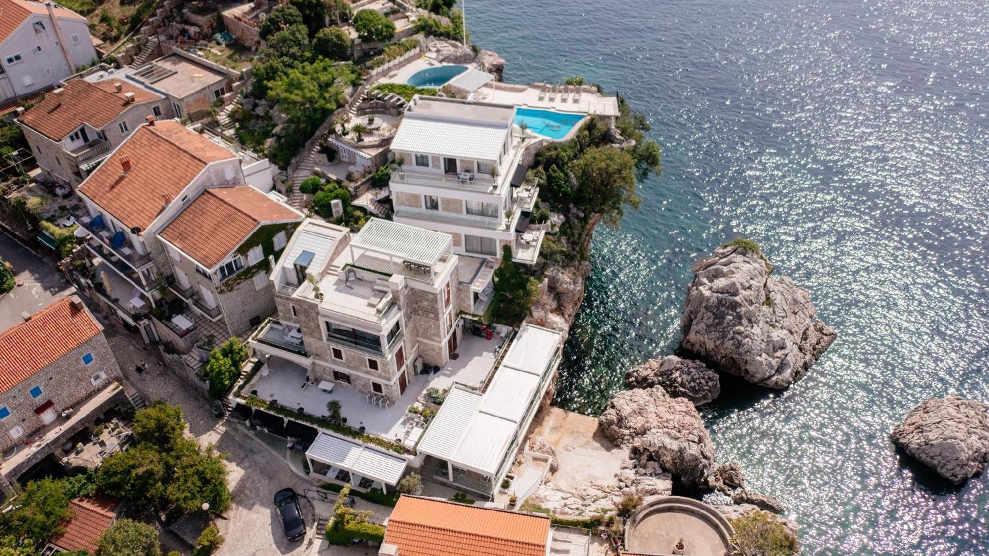 Blanche Cliff Apartments Sveti Stefan Luaran gambar