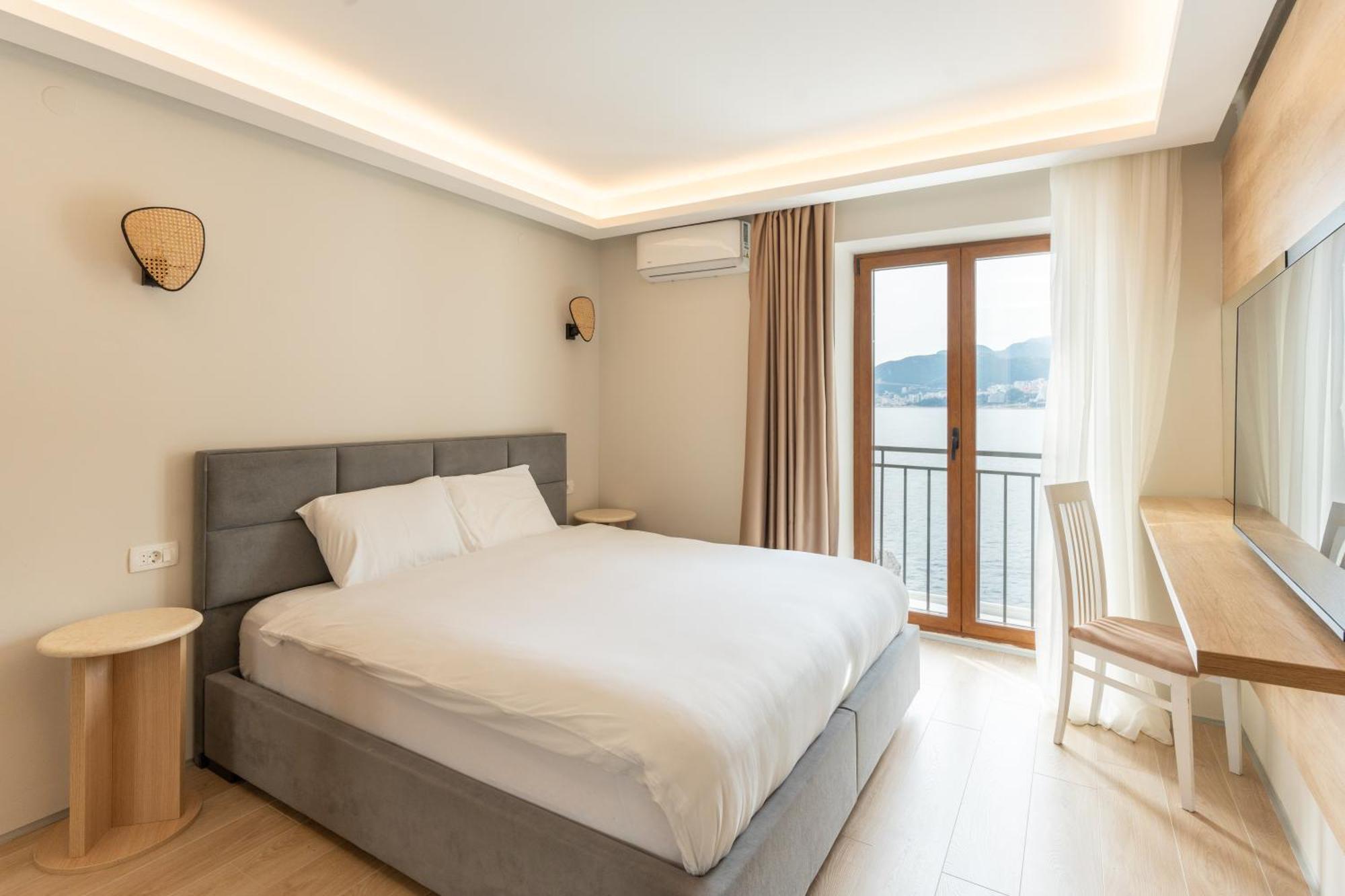 Blanche Cliff Apartments Sveti Stefan Luaran gambar