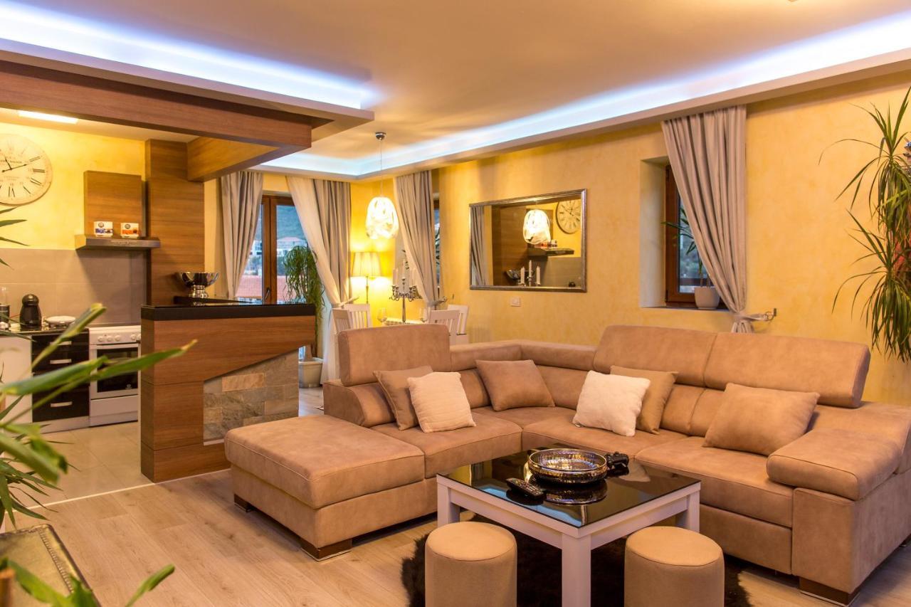 Blanche Cliff Apartments Sveti Stefan Luaran gambar